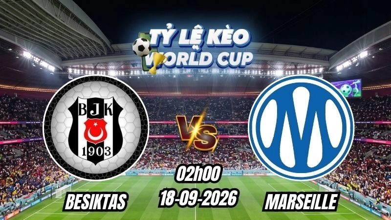 Soi kèo nhà cái Besiktas vs Marseille 02h00 - 18/09/2026