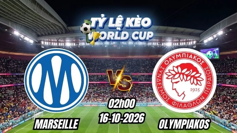 Soi kèo nhà cái Marseille vs Olympiakos 02h00 - 16/10/2026